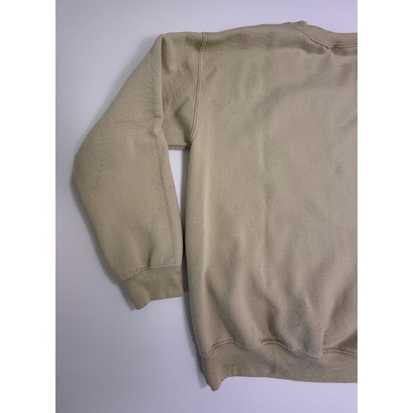 Pink Floyd Sweatshirt Beige Graphic Crewneck Medium Sun Moon Eye Vintage Style - Picture 8 of 13